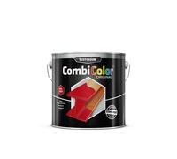 Primaire de protection antirouille et finition CombiColor Original rouge feu RAL 3000 seau 2,5 l RUST-OLEUM 7365.2.5