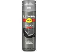 Primaire de protection Hard hat® Galva Zinc aérosol 500ml - RUST-OLEUM - 2185 Noir