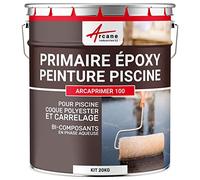 Primaire epoxy transparente pour béton, métal, carrelage : Arcaprimer100-20 kg (jusqu'à 100 m²) - ARCANE INDUSTRIES