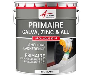 Primaire Galva Alu Zinc Antirouille - ARCALAQUE 301-P 2.5 L