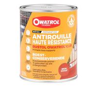 Primaire Rustol CIP anticorrosion haute résistance OWATROL - pot - 75cl