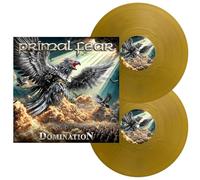 Primal Fear - Primal Fear, Neues Album 2025, Domination, Limited Edition Gold Opaque Vinyl Doppelvinyl, 2 LP