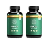 Primal Harvest Flex - Complément alimentaire pour les articulations au collagène, curcuma, boswellia et ashwagandha, sans gluten, sans produits laitiers et sans soja (60 Count (2 Pack))
