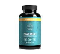 Primal Harvest Huile de Poisson Oméga 3 (30 doses) - 60 capsules Oméga 3 faciles à avaler - 470 mg d'EPA et DHA issus de poissons norvégiens récoltés de manière durable