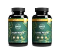 Primal Harvest® Lot de 2 extraits de curcuma de curcuma avec poudre de curcuma bio BioPerine® 95% curcuminoïdes testés en laboratoire (120 capsules)