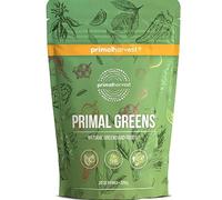 Primal Harvest Poudre Primal Greens (30 doses) - Sans lactose - Superfood vert - Complément alimentaire - Sans OGM - Herbe d'orge, vitamines, minéraux et plus pour booster votre vitalité