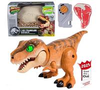 Primal Hatch Jurassic World Dino Eclosion Secrète - Oeuf De Dinosaure À Faire Éclore - Apprivoisez Et Interagissez avec Lui - 2 Accessoires Inclus - 100 Sons & Réactions - Jouet Enfant 5 Ans Et +