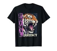 Primal Instinct Gymnase féroce Tiger pour Plus de Force et de Puissance T-Shirt