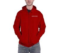 Primal Scream - "Screamadelica" Sweat à capuche avec fermeture éclair pour homme/femme unie RO1957 (L) (Rouge)