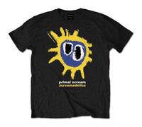 Primal Scream Tričko Screamadelica Yellow Uni Black XL