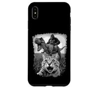 Primal Surprise Cat libère Un Singe farfelu Coque pour iPhone XS Max