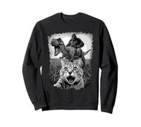 Primal Surprise Cat libère Un Singe farfelu Sweatshirt