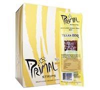 Primal Vegan Jerky | Soy - Texas Barbecue Jerky | 15 x 28g