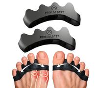 PrimalStep Séparateurs d'orteils, écarteurs, entretoises pour corriger les orteils, pour homme et femme, correcteur d'oignon, douleurs au pied, fasciite plantaire, plus de 50 % plus épais, XL