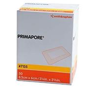 Primapore Paquet de 50 bandages post-opération 8,3 x 6 cm