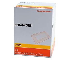 Primapore Paquet de 50 bandages post-opération 8,3 x 6 cm
