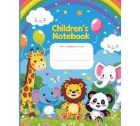 Primary Composition Notebook for Kids | Handwriting and Drawing Practice | Cute Animal Cover | Kindergarten & 1st Grade: Fun Writing and Drawing ... | Ideal for Kindergarten & 1st Grade Learning