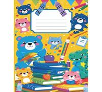 Primary Composition Notebook for Kindergarten | Dotted Line Writing Practice Book | Kids Handwriting and Drawing Journal for Early Learners | 7.5 x ... and Dotted Midline - Ideal for Kindergarten
