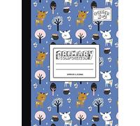 Primary Composition Notebook & Journal: Grades K-2: 100 Page Creative Writing Tablet For Kindergarten, First & Second Grade To Learn To Draw & Write: Cute Baby Deer Cover 224