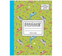 Primary Composition Notebook & Journal: Grades K-2: 100 Page Creative Writing Tablet For Kindergarten, First & Second Grade To Learn To Draw & Write: Magic Flying Dragon Cover 348