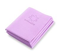 Primasole Tapis de yoga, de voyage, de pilates, pliable, facile à transporter en classe, plage, parc, voyage, pique-nique, 4 mm d'épaisseur, couleur violette PSS91NH049A