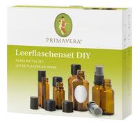 Primavera Aromatherapie Huiles-essentiellesKit de bouteilles vides 2 x 50 ml flacon avec bec verseur + 2 x 20 ml vaporisateur + 2 x 10 ml roll-on + 2 x 10 ml flacon avec compte-gouttes 1 Stk.