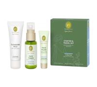 PRIMAVERA Hydrating Starter and Travel Set for Normal to Dry Skin - Vegan Skincare Gift Box with Cleanser, Toner, and Moisturizer