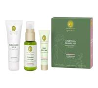 Primavera Soins-du-visage Glowing-AgeL'âge qui brilleKit de démarrage et de voyage Lait Nettoyant Doux & Délicat 25 ml + Lotion Tonifiante Perfectly Illuminating 28 ml + Crème de Jour Ultimate New Agi