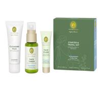 Primavera Soins-du-visage HydratingHydratantKit de démarrage et de voyage Cleansing Milk Soft & Delicate 25 ml + Face Toner Ultra Hydrating 28 ml + Face Fluid Pollution Protection 8 ml 1 Stk.