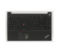 Primax - Clavier de remplacement pour ordinateur portable - avec Trackpoint - rétroéclairé - AZERTY - Français - noir - FRU - avec couvercle supérieur - pour ThinkPad E15 Gen 2 20TD, 20TE