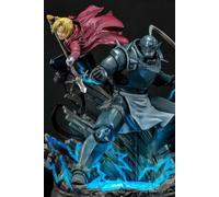 Prime 1 Studio Fullmetal Alchemist Statuette 1/6 Edward & Alphonse Elric Deluxe Version 56 cm