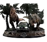 Prime 1 Studio Jurassic Park Le Monde Perdu - T-Rex Cliff Attack -Statuette 1/15 53cm