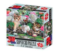 Prime 3D parmi les pivoines