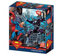 DC Comics - Puzzle lenticulaire Superman contre Brainiac 500 pcs 61x46 cm