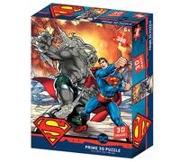 Prime 3d Superman Vs Doomsday Dc Comics Puzzle Lenticulaire 300 Pièces