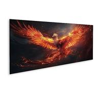 Prime Image sur toile Phoenix Mouche Feu brûlant Oiseaux créatures mythiques Images murales Poster