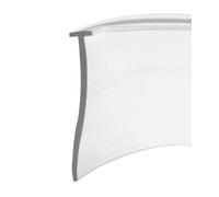 PRIME-LINE, 5/32, Clear Slide-Co 194342 Joint de bas de porte de douche, T, x 91,4 cm x 1 vinyle