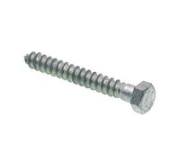 Prime-line 9056313 Lag Vis à tête hexagonale Bolt, 3/8 x 3 en, Acier galvanisé, Lot de 25