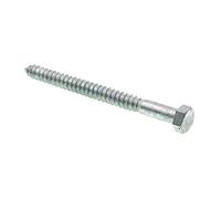 Prime-line 9057168 Lag Vis à tête hexagonale Bolt, 1/2 x 6 en, Acier galvanisé, Lot de 15