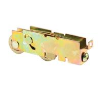 Prime-Line D 1847 Ensemble de rouleau tandem pour porte coulissante en acier avec languette F 2,8 cm