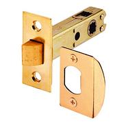 Prime-Line E 2281 Loquet de porte de passage, 9/32 po et 6,35 mm, entraînement carré, acier, finition laiton (lot de 1)