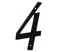 PRIME-LINE MP4114-5 Lot de 5 numéros d'adresse de maison Finition noire 4 cm