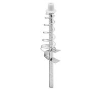 Prime Line Mp6920 2 volets Porte de l'Armoire Pivot Tige, Lot de 2