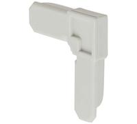 PRIME-LINE MP7729-50 Lot de 50 cadres d'angle en plastique blanc 5/16" x 3/4" 5/16" x 3/4"