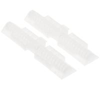 Prime-Line N 6539 Glissière à rail large, 10,2 cm L x 13/16" W, plastique, blanc, 9,5 mm