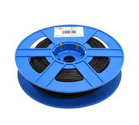 Prime-Line P 7551 cannelure de retenue en vinyle pour écran, 0,3 cm, rond, noir, 750 m (1 rouleau)