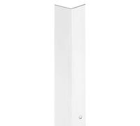 Prime-Line Prime-Line Products U 9129 Bouclier d'angle avec Trous et Clous, 1,9 cm x 121,9 cm, Vinyle Transparent