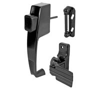 Prime-line Products K 5071 Push Button Loquet avec arrimage, Noir