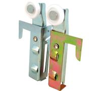 Prime-line Products N 6548 Closet Porte Roller, 1 1 gauche à droite, Dessus Plat, 7/20,3 cm Roue en nylon