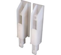 Prime-line Products N 6559 Bas de porte de l'Armoire Guide, 1 1 gauche à droite, EN NYLON